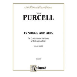 Purcell 15 Songs & Airs Contr. - Henry Purcell