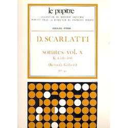 Sonates vol.10 (K458-506) : - Domenico Scarlatti