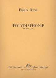Polydiaphonie : pour flûte et guitare - Eugène Bozza