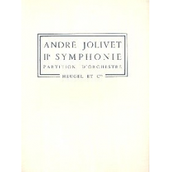Symphonie no.2 : pour orchestre -André Jolivet