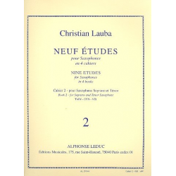9 Etudes vol.2 . - Christian Lauba