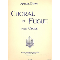 Choral et Fugue op.57 : pour orgue - Marcel Dupré