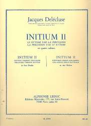 Initium vol.2 : pour percussion (autre - Jacques Delecluse
