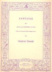 Fantaisie pour cornet si b ou trompette si b et piano - Francis Thomé