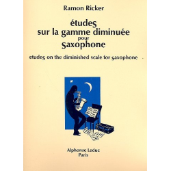 Études sur la gamme diminuée : - Ramon Ricker
