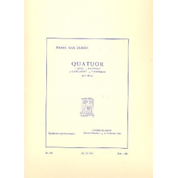 Quatuor : pour 4 flûtes - Pierre Max Dubois