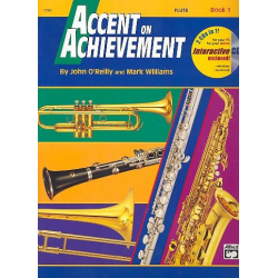 Accent on Achievement, Book 1 (Querflöte) (German Pack) - John O'Reilly