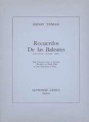 Recuerdos de las Baleares : pour percussion - Henri Tomasi