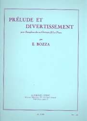 Prélude et divertissement : pour - Eugène Bozza