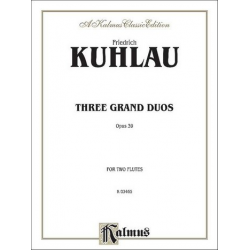 Kuhlau 3 Grand Duos -2 Flutes  2 - Friedrich Daniel Rudolph Kuhlau