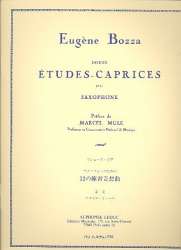12 études-caprices pour saxophone - Eugène Bozza