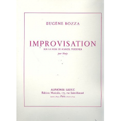 Improvisation sur le nom de Marcel Tournier : - Eugène Bozza