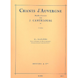 Bailero : pour chant et piano - Marie-Joseph Canteloube de Malaret