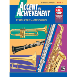 Accent on Achievement. Tenor Sax Book 1 - John O'Reilly