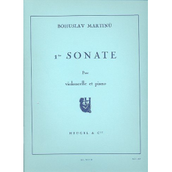 Sonate no.1 : - Bohuslav Martinu