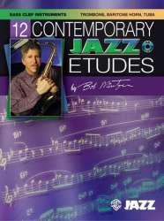 12 Contemporary Jazz Etudes (+CD) : for trombone - Bob Mintzer