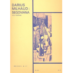 Segoviana : pour guitare - Darius Milhaud