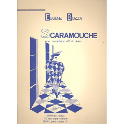 Scaramouche : pour saxophone alto - Eugène Bozza