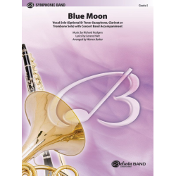 Blue Moon (vocal solo and concert band) -Richard Rodgers / Arr.Warren Barker