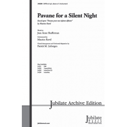 Shafferman & Liebergen : Pavane For A Silent Night SATB - Maurice Ravel