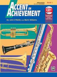 Accent on Achievement. Percussion Bk 1 - John O'Reilly / Arr. Mark Williams