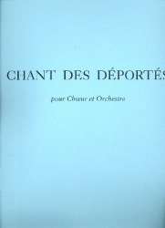 Chant des déportés : pour choeur et orchestre - Olivier Messiaen