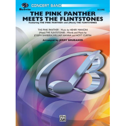 Pink Panther Meets/Flintstones (c/band) -Henry Mancini / Arr.Jerry Brubaker