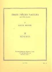 Menuets : pour flûte et piano -Marcel Moyse