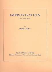 Improvisation : pour flûte seule - Denis Joly
