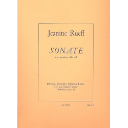 Sonate : pour saxophone - Jeanine Rueff