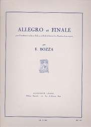 Allegro et finale : pour contrebasse - Eugène Bozza