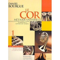 Le cor vol.1 : methode universelle -Daniel Bourgue
