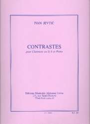 CONTRASTES : POUR CLARINETTE SIb ET - Ivan Jevtic