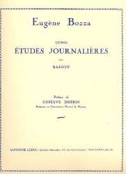 15 études journalières pour basson Opus 64 - Eugène Bozza / Arr. Gustave Dherin