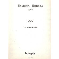 Duo op.156 : für - Edmund Rubbra