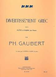 Divertissement grec : pour flûte - Philippe Gaubert