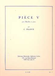 Pièce 5 : pour hautbois et piano - César Franck