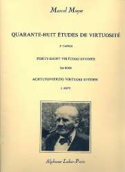 48 études de virtuosité vol.2 : -Marcel Moyse