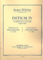 Initium vol.4 : le rythme - Jacques Delecluse