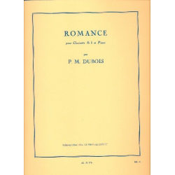 Romance : pour clarinette et piano - Pierre Max Dubois