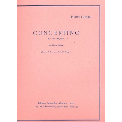 Concertino  en mi majeur pour flute et - Henri Tomasi