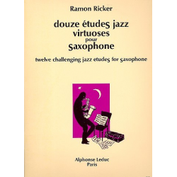 12 Études jazz virtuoses : - Ramon Ricker