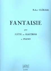 Fantaisie : pour flûte (hautbois) et piano - Robert Clerisse