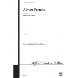 : ADVENT PROMISE/SATB-SCHRAM