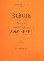 Elégie no.2 : pour soprano et piano - Jules Massenet