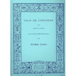 Solo de Concours op.84 : pour cornet et piano - Eugène Cools