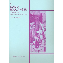 Pièce la mineur no.2 : pour - Nadia Juliette Boulanger