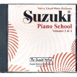 Suzuki Piano School vol.3 and 4 : CD - Shinichi Suzuki