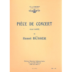 Pièce de concert : -Henri Büsser