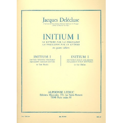 Initium vol.1 : Rhythmus durch - Jacques Delecluse